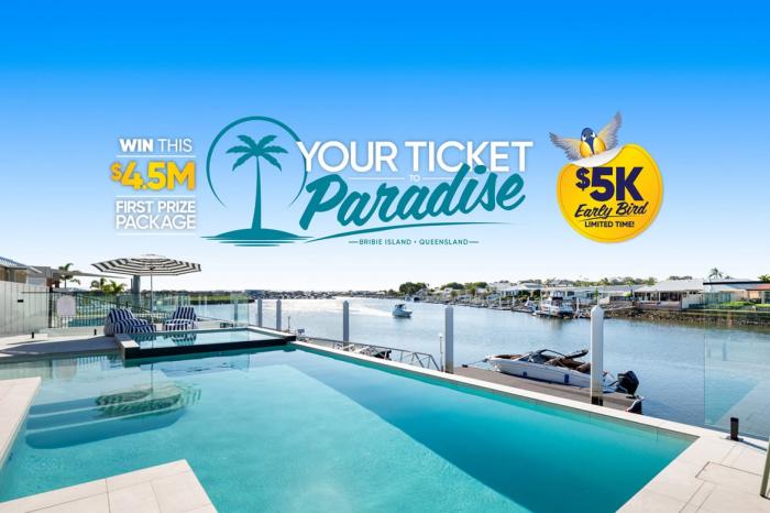 Mater Lotteries: WIN $4.5M Bribie Island Prize Package