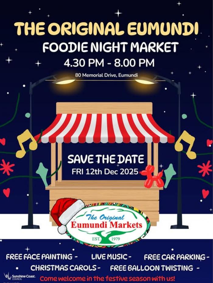 Eumundi: Foodie Night Market Eumundi: Foodie Night Market