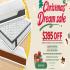 Valmori Home Collection: Christmas Dream Sale -  $395 OFF Matresses