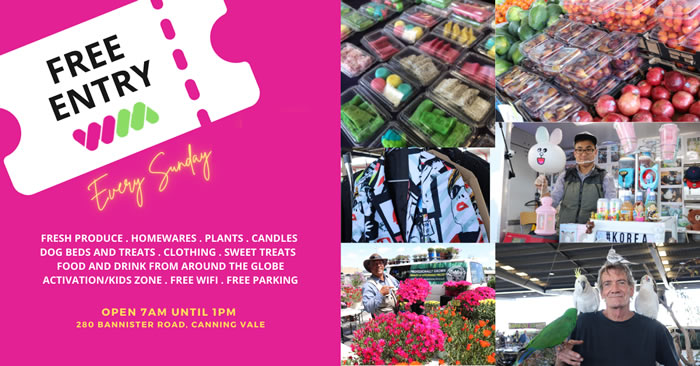 Perth Markets: Sunday Community Markets - Canning Vale