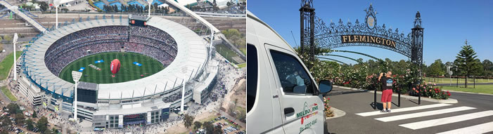 Melbourne Sports Tour: MCG + Grand Prix Circuit + Flemington Racecourse